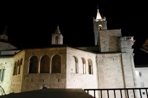 the Baptistery and the Cathedral of Sscoli Piceno