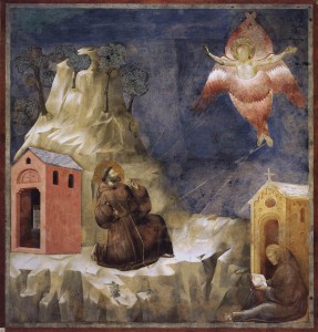 S. Francesco riceve le stimmate, Giotto (basilica di Assisi)
